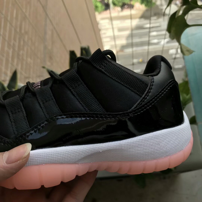 Authentic Jordan 11 low bleached coral